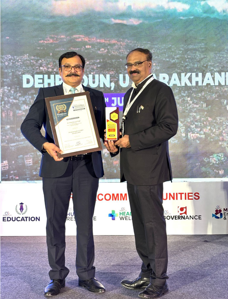 Jigyasa University Celebrates Emerging Leader Award Win