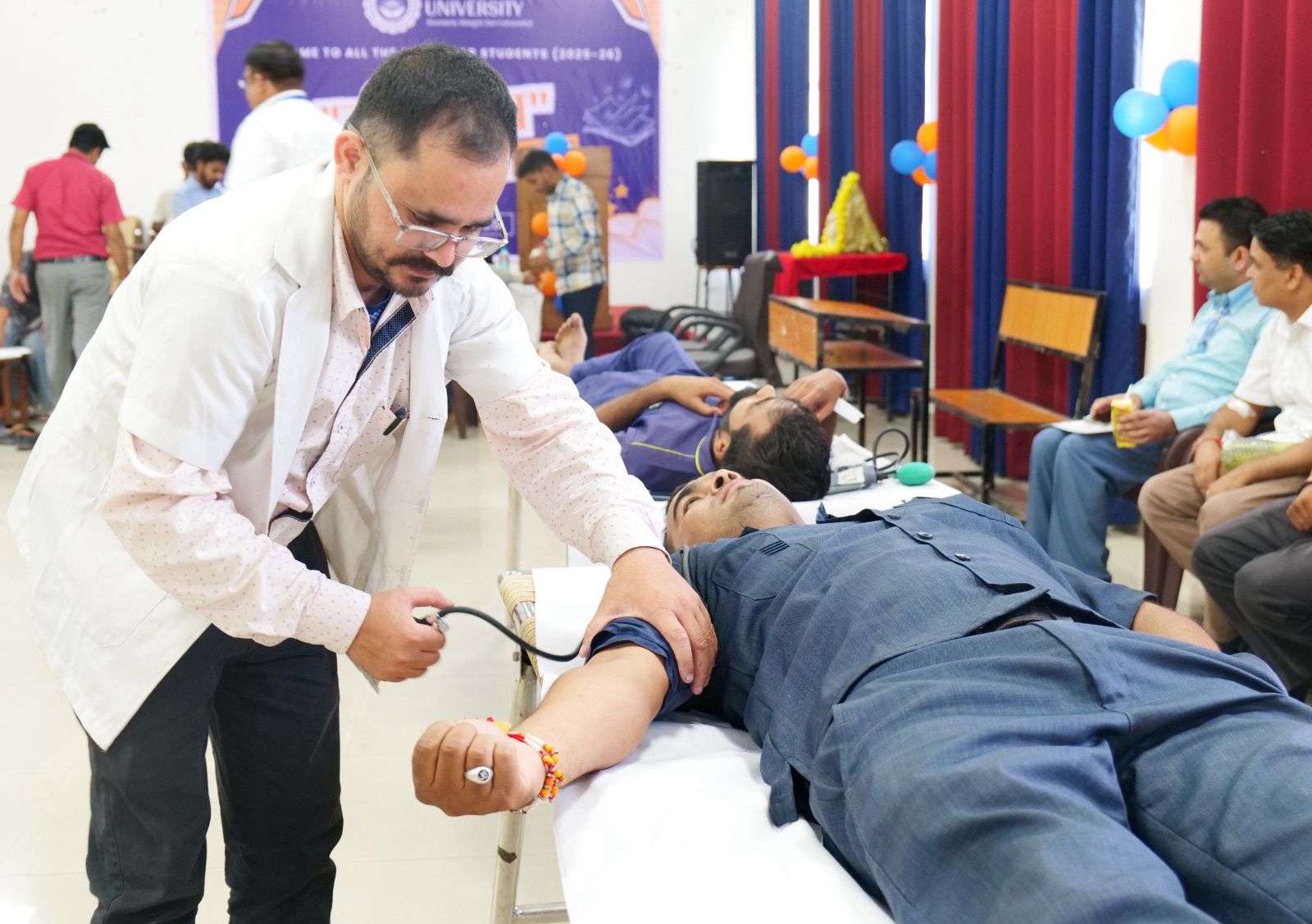 Blood Donation Drive at Jigyasa University