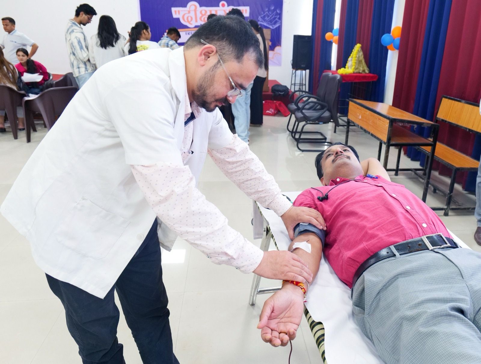 Blood Donation Drive at Jigyasa University