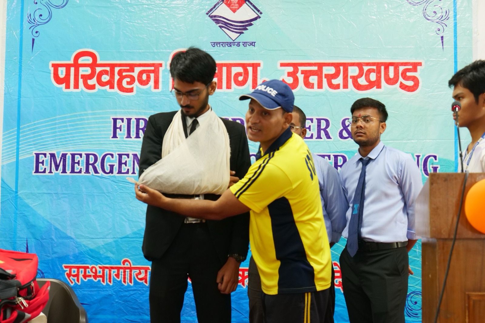 Road Safety and First Aid Training at Jigyasa University