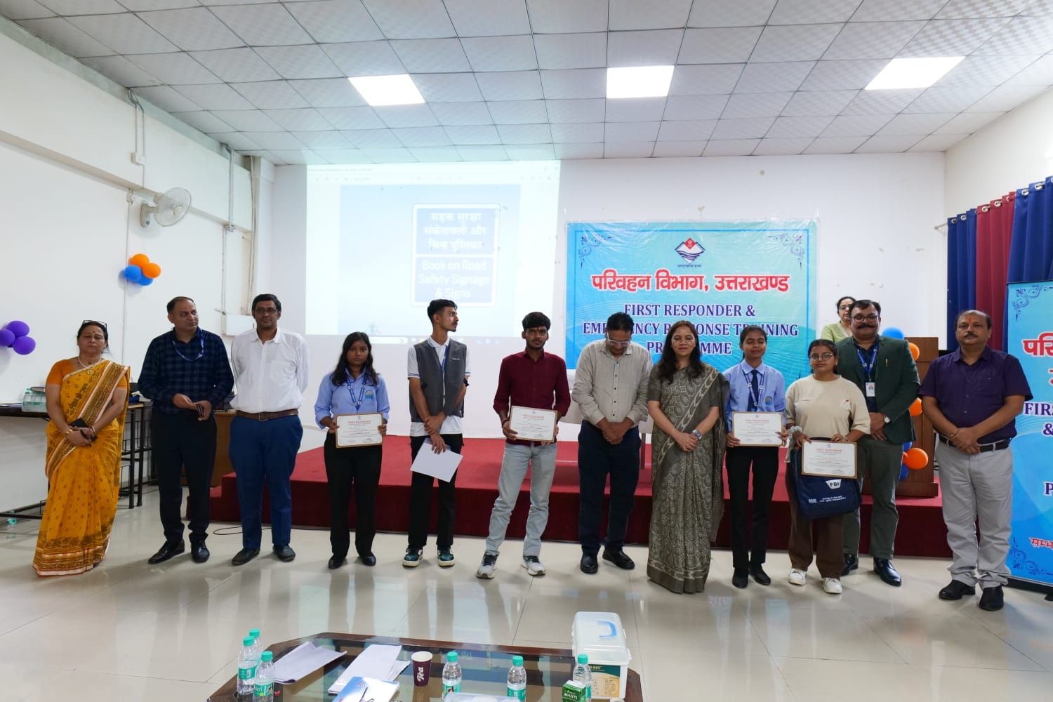 Road Safety and First Aid Training at Jigyasa University